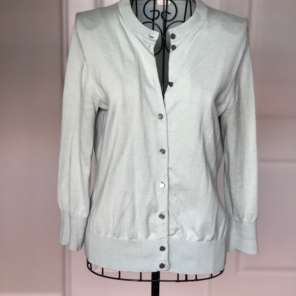 J. Crew M 3/4 length sleeve Cardigan